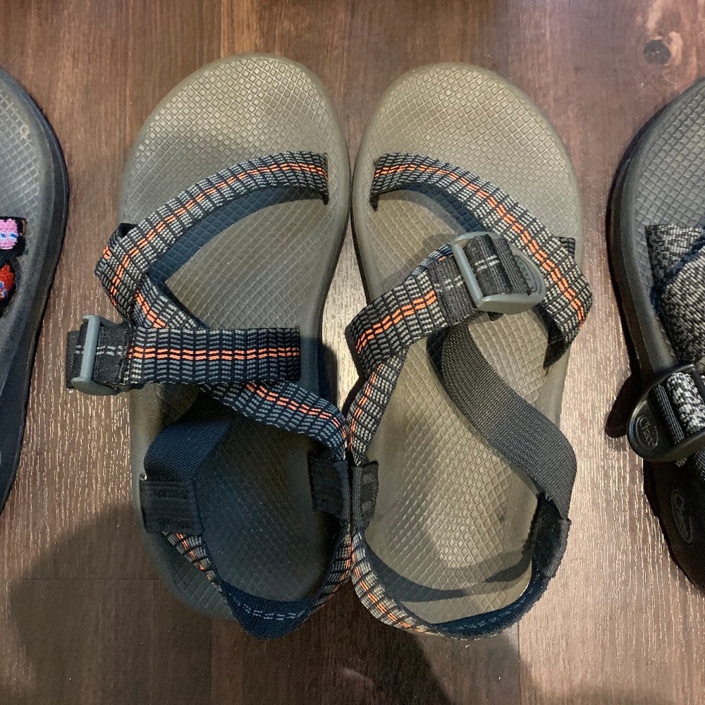 Chaco sandal with cloud footbed